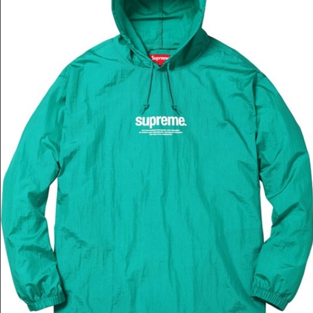 Supreme packable poncho